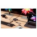 LMP Display Dock 2 Langallinen USB 3.2 Gen 1 (3.1 Gen 1) Type-C Harmaa