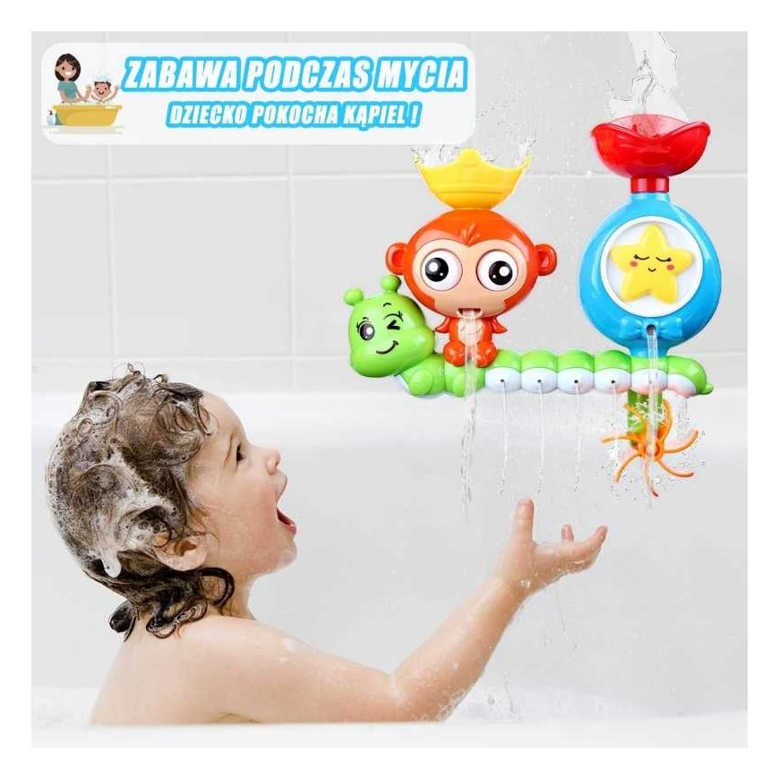 WOOPIE water toy for bathing monkey + cup – 4