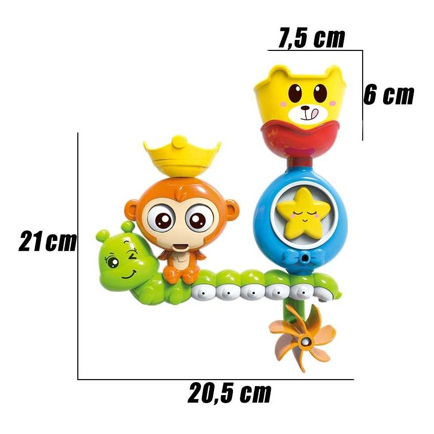 WOOPIE water toy for bathing monkey + cup – 5