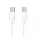 CP USB-C на USB-C PD 60W 3A Супер быстрого заряда 2m Универсальный Кабель с 8мм длинными коннекторами Белый CP USB-C на USB-C PD 60W 3A Супер быстрого заряда 2m Универсальный Кабель с 8мм длинными коннекторами Белый