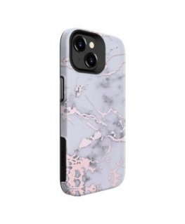 Evelatus Apple iPhone 15 Armor case TPU+PC Customized Print Design Silver