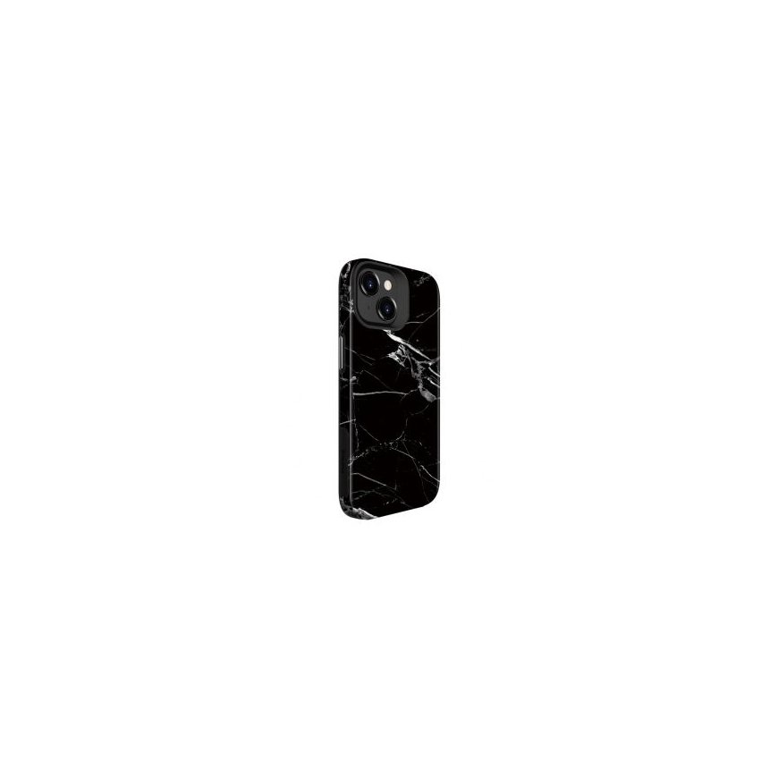 Evelatus Apple iPhone 15 Armor case TPU+PC Customized Print Design Marble Black