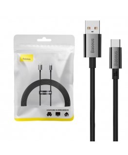 Cable USB to USB-C Baseus Superior 100W 2m (black)