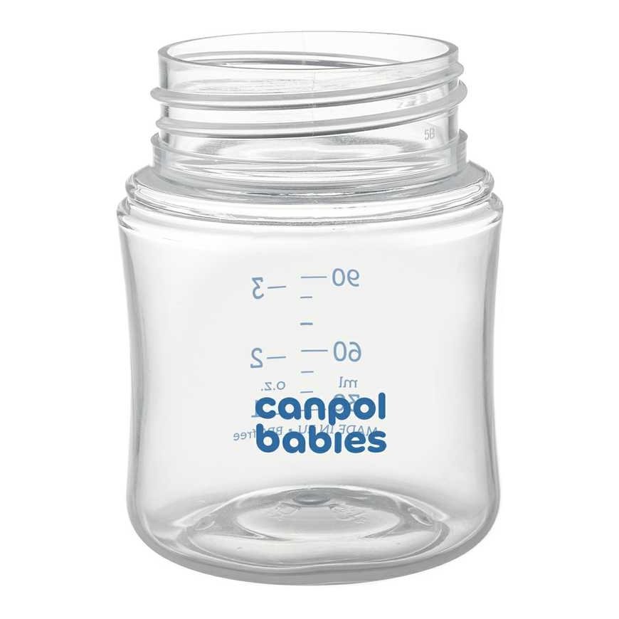 CANPOL BABIES buteliukų rinkinys pieno laikymui, 3x120ml, 0M+, 35/235 – 4
