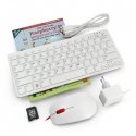 Kompiuteris Raspberry Pi 400 su klaviatūra US 4GB 1.8GHz + oficialūs priedai
