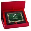 Tryumf Plastic diploma with engraving on a gold plate + CASE Tryumf Plastic diploma with engraving on a gold plate + CASE