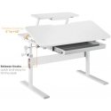 Biurko vaikams Ergo Office, su regulacją aukščio, pilka, max 40kg,900x600mm, ER-483 Biurko vaikams Ergo Office, su regulacją aukščio, pilka, max 40kg,900x600mm, ER-483