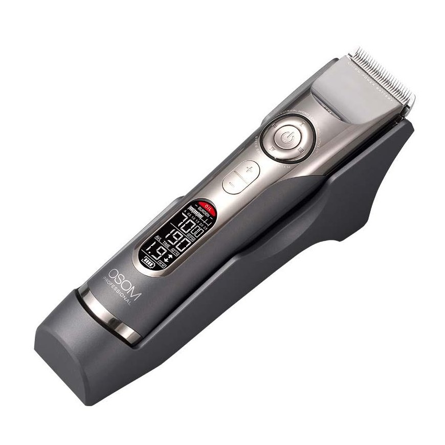 Professional hair clipper OSOM Professional Hair Clipper, adjustable cutting length 1 - 1.9 mm, with 8 combs – 4