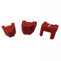 Milwaukee Accessories Rubber tips for cotter pins MILWAUKEE, 3 pcs. Milwaukee Accessories Rubber tips for cotter pins MILWAUKEE, 3 pcs.