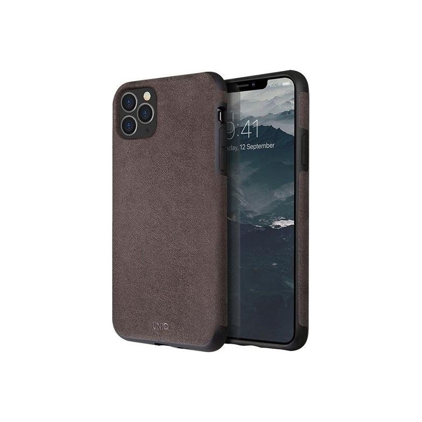 Case Uniq UNIQ etui Sueve iPhone 11 Pro Max taupe warm gray