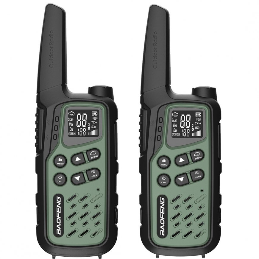 BaoFeng Rācija Baofeng BF-T25E Zaļa