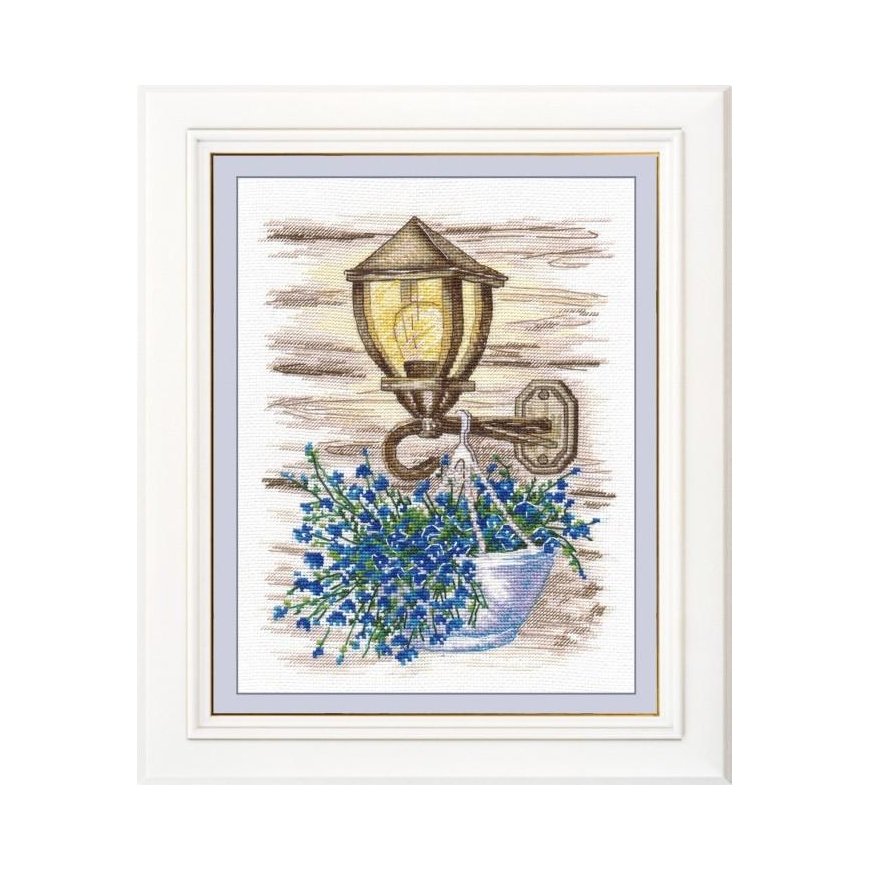 Beldizart (Discontinued) Lantern with flowers S1153