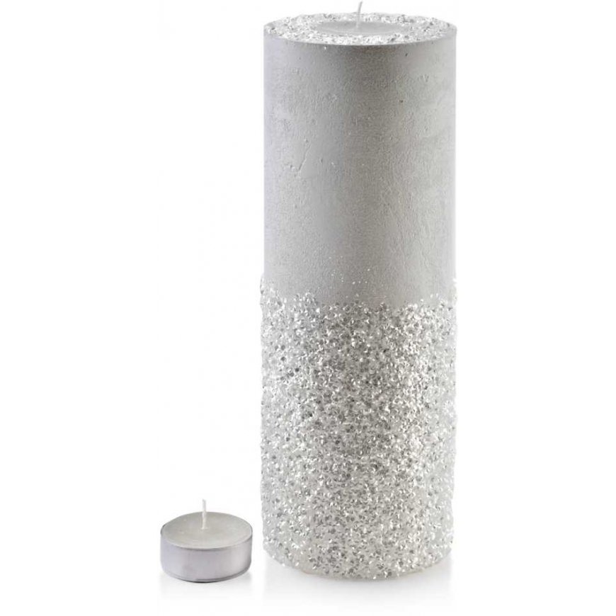 Mondex Žvakė cilindro formos - baltas porcelianas – 4