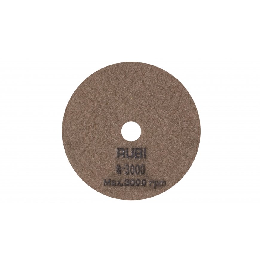 RUBI dry polishing pad, grit 3000