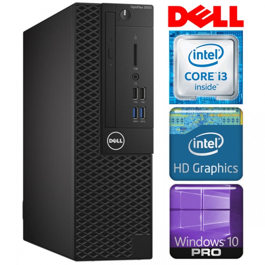 DELL 3050 SFF i3-7100 16GB 256SSD