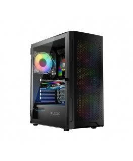 Logic ARAMIS ARGB MINIDI USB 3.0 Case Black