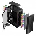 Logic ARAMIS ARGB MINIDI USB 3.0 korpuss, melns Logic ARAMIS ARGB MINIDI USB 3.0 korpuss, melns