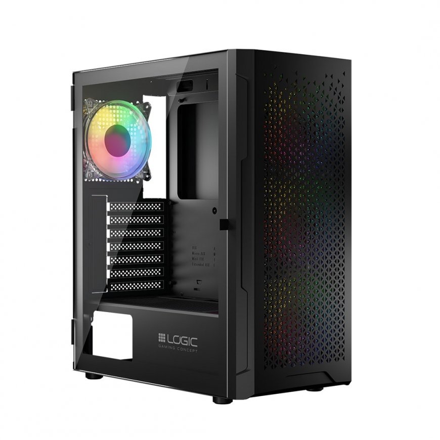 Logic ARAMIS ARGB MINIDI USB 3.0 korpuss, melns – 4
