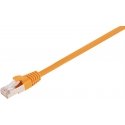 Fuj:tech CAT6A S/FTP -verkkokaapeli, 0.25 m, oranssi Fuj:tech CAT6A S/FTP -verkkokaapeli, 0.25 m, oranssi