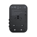 Choetech gaN 2 x USB Type C / USB 65W Power Delivery greitas įkroviklis, juodas (PD5009-BK) Choetech gaN 2 x USB Type C / USB 65W Power Delivery greitas įkroviklis, juodas (PD5009-BK)