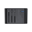 Choetech gaN 2 x USB Type C / USB 65W Power Delivery fast charger, black (PD5009-BK) Choetech gaN 2 x USB Type C / USB 65W Power Delivery fast charger, black (PD5009-BK)