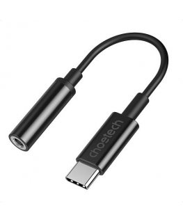 Adapter CHOETECH USB Type-C (M) - headphone connector 3.5mm (F)