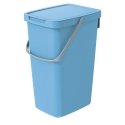 Prosperplast Šiukšliadėžė SYSTEMA Q - šviesiai mėlynas 20l. Keden Prosperplast Šiukšliadėžė SYSTEMA Q - šviesiai mėlynas 20l. Keden