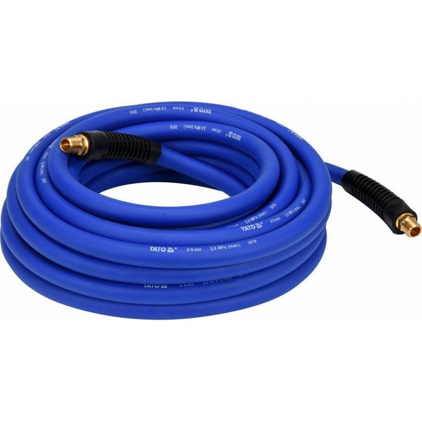 YATO PRZEWÓD / WĄŻ pneumatic HYBRYDOWY 3/8" 10m KOŃCÓWKI G1/4"