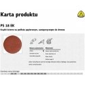 KLINGSPOR SELF-ADHESING ABRASIVE DISC 125mm PS18EK, gr. 120 / 50 pcs. KLINGSPOR SELF-ADHESING ABRASIVE DISC 125mm PS18EK, gr. 120 / 50 pcs.