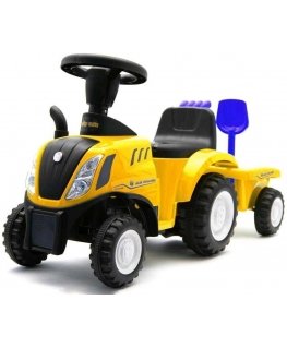 Baby Mix New Holland - tractor with trailer | Yellow