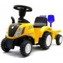 Baby Mix New Holland - traktorius su priekaba | Geltona Baby Mix New Holland - traktorius su priekaba | Geltona