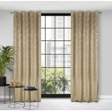 Eurofirany soft velvet curtain ARETA with boho pattern / 200 g/m2 / 140x250 / beige Eurofirany soft velvet curtain ARETA with boho pattern / 200 g/m2 / 140x250 / beige