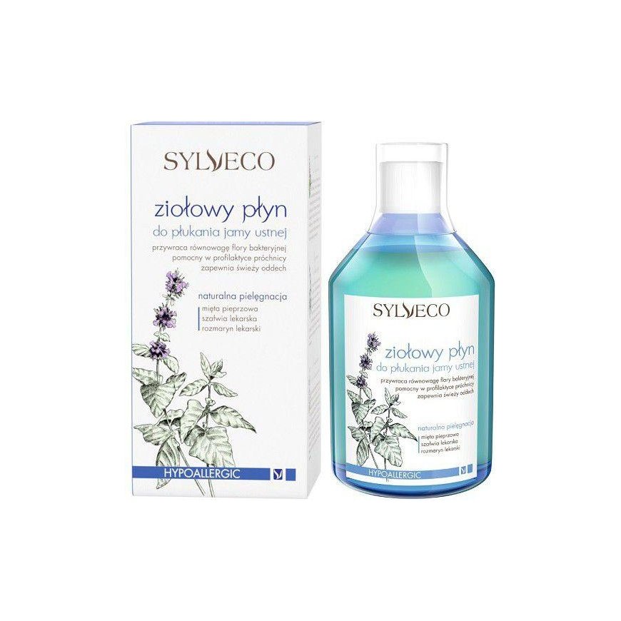 Sylveco Herbal burnos skalavimo skystis 500ml