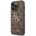 Dėklas Guess GUHCP14X4GMGBR iPhone 14 Pro Max 6,7" ruda/ruda hardcase 4G Big Metal Logo