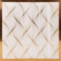Eurofirany LIMITED COLLECTION BLANCA3 Paveikslas su auksiniu atspaudu aukso spalvos rėmelyje, 53X53 cm, spalva: balta / auksinė Eurofirany LIMITED COLLECTION BLANCA3 Paveikslas su auksiniu atspaudu aukso spalvos rėmelyje, 53X53 cm, spalva: balta / auksinė