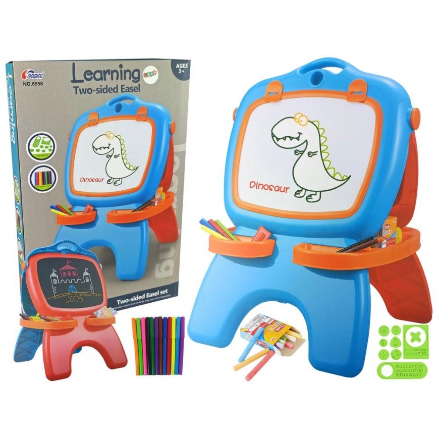 Lean Cars Dvipusė piešimo lenta 2 in 1