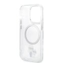Karl Lagerfeld Case for iPhone 14 Pro 6.1" KLHMP14LHNKCIT Clear Hard Case Magsafe IML NFT Karl&Choupette