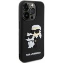 Karl Lagerfeld 3D Rubber Karl and Choupette Case for iPhone 13 Pro Black Karl Lagerfeld 3D Rubber Karl and Choupette Case for iPhone 13 Pro Black