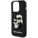 Karl Lagerfeld 3D guminis Karl and Choupette dėklas, skirtas iPhone 13 Pro Juodas Karl Lagerfeld 3D guminis Karl and Choupette dėklas, skirtas iPhone 13 Pro Juodas