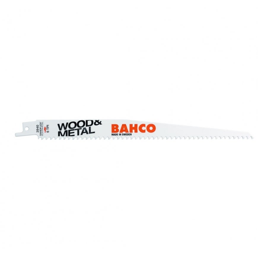 Bahco Straight saw blades Sandflex Bi-Metal 150mm * 1,3mm ST 5 / 8TPI, For wood and metal 2pcs