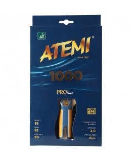New Atemi 1000 Pro concave ping pong racket