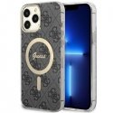 Guess dėklas, skirtas iPhone 13 Pro Max 6,7" GUHMP13XH4STK juodas kietas dėklas Magsafe IML 4G Guess dėklas, skirtas iPhone 13 Pro Max 6,7" GUHMP13XH4STK juodas kietas dėklas Magsafe IML 4G