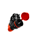 KEL Set EXTREM plug + socket 16A 2P+E 250V IP54 grey/red (ZWG-54) KEL Set EXTREM plug + socket 16A 2P+E 250V IP54 grey/red (ZWG-54)