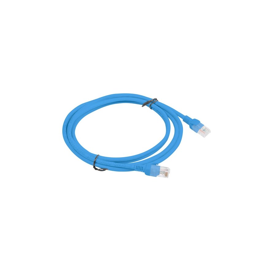 Lanberg PCU5-10CC-0200-B networking cable Blue 2 m Cat5e U/UTP (UTP) – 2