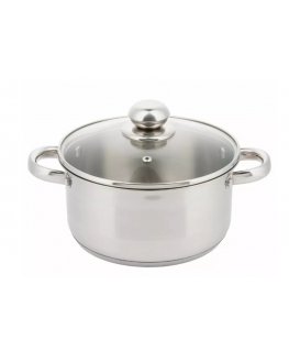 Steel pot, Ø18cm, 2.1L Kinghoff. KH 4328