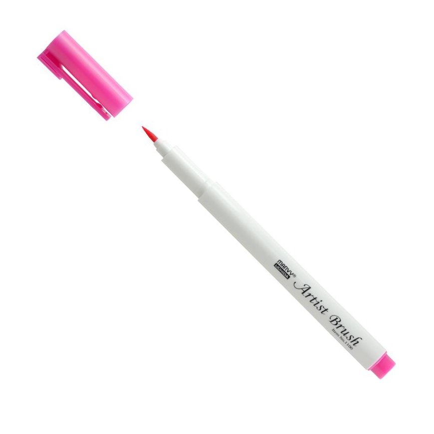 Marvy Uchida MARVY felt-tip pens with a brush tip Artist Floral, 5 pcs. – 2