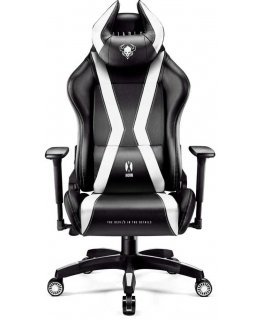 Diablo Chairs Diablo X-Horn 2.0 Normal Size black - white ergonomic chair