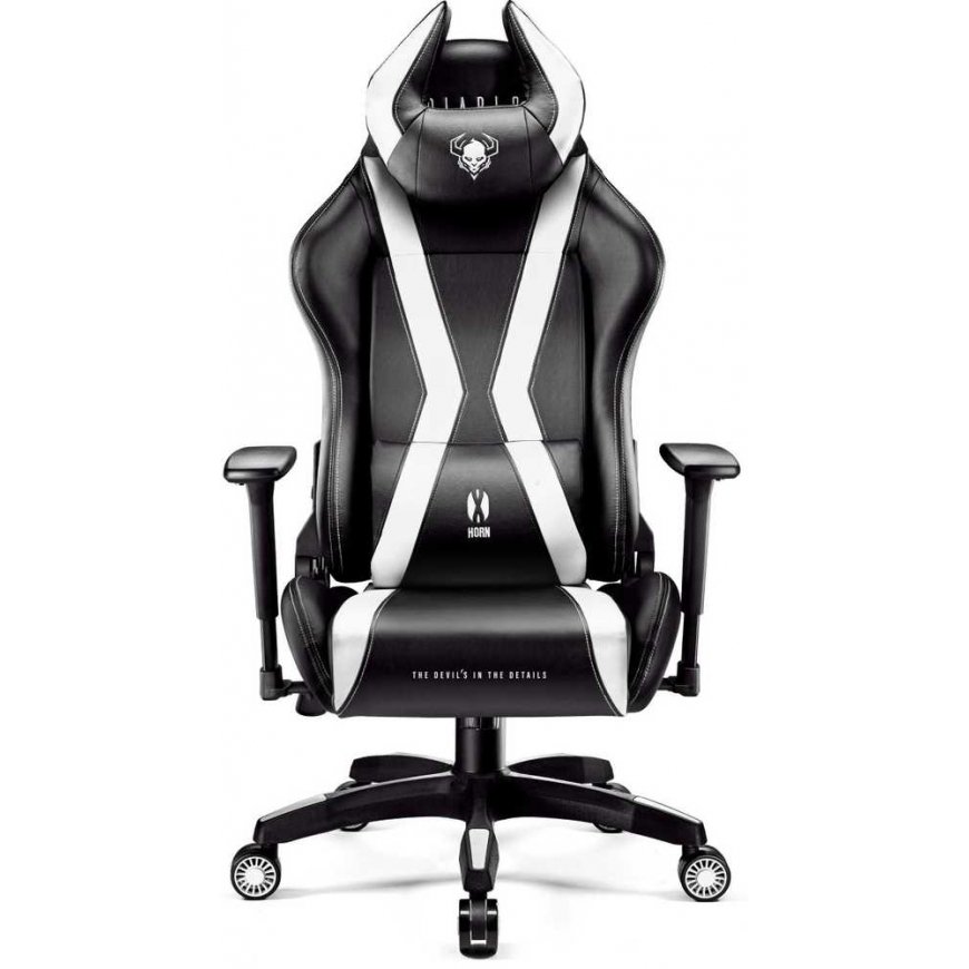 Diablo Chairs Diablo X-Horn 2.0 Normal Size juoda - balta ergonominė kėdė