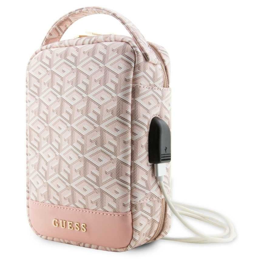 Case Guess PU G Cube Travel Universal Bag Pink – 5