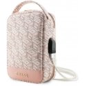 Case Guess PU G Cube Travel Universal Bag Pink Case Guess PU G Cube Travel Universal Bag Pink